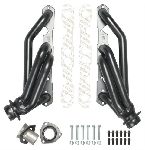 Hedman Specialty and Engine Swap Headers 69520 Headers, Swap, Mid-Length, Steel, Temporary Paint, Chevy, GMC, Small Block, Pair thumbnail 7