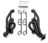 Hedman Street Headers 79540 Headers, Street, Shorty, Steel, Temporary Paint, Dodge, 5.2L, 5.9L, Pair thumbnail 1