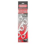 Hedman Header Gaskets 27960 Exhaust Gasket, Header, Acrylic Bound Paper, Stock Port, GM, 4-Cylinder, 2.5L, 151, Each thumbnail 1
