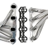 Hedman Street Headers 89156 Headers, Street, Long Tube, Steel, Silver Ceramic Coated, Ford, Pair thumbnail 1