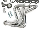 Hedman Street Headers 89156 Headers, Street, Long Tube, Steel, Silver Ceramic Coated, Ford, Pair thumbnail 2