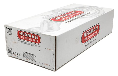 Hedman Street Headers 99206 Headers, Street, Long Tube, Steel, Silver Ceramic Coated, Jeep, 304, Pair thumbnail 3