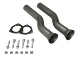 Hedman Universal Header X-Tensions 18809 Exhaust Pipe Extension; X-Tension; Exhaust Pipe Extension; Uni-Fit; 2.25 in. Tube; w/3 in. Ball And Soc thumbnail 1
