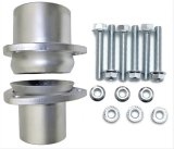 Hedman Header Reducers with 3 Inch Outlet 21152 Reducers, 3.000 in. Diameter, Ball and Socket Flange, Steel, Natural, Each thumbnail 5