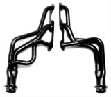 Hedman Street Headers 28143 Headers, Street, Long Tube Stepped, Steel, Black Ceramic Coated, Pontiac, V8, 326-455, Pair thumbnail 5