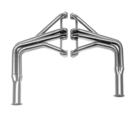 Hedman Street Headers 79030 Headers, Street, Long Tube, Steel, Temporary Paint, Dodge, 318, 360, Pair thumbnail 6