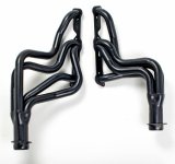 Hedman Street Headers for 1964-1972 GTO, LEMANS, 1964-1970 TEMPEST - 35260 Headers, Street, Long Tube, Steel, Temporary Paint, Pontiac, 326-455, Pair thumbnail 1