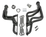 Hedman Street Headers for 1964-1972 GTO, LEMANS, 1964-1970 TEMPEST - 35260 Headers, Street, Long Tube, Steel, Temporary Paint, Pontiac, 326-455, Pair thumbnail 2