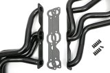 Hedman Street Headers for 1964-1972 GTO, LEMANS, 1964-1970 TEMPEST - 35260 Headers, Street, Long Tube, Steel, Temporary Paint, Pontiac, 326-455, Pair thumbnail 3