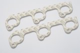Hedman Header Gaskets 27730 Exhaust Gaskets, Header, High-Temperature, Stock Port, Ford, V6, Pair thumbnail 1