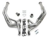 Hedman Street Headers 66004 Headers, Street, Long Tube, Steel, Silver Ceramic Coated, Chevy, Small Block, Pair thumbnail 1