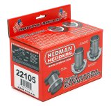 Hedman Header Reducers with 2.5 Inch Outlet 22105 Reducers, 2.50 in. Inlet, 2.50 in. Outlet, 3-Bolt Flange, Stainless Steel, Natural, Includes, Flanges, Gaskets, Hardware, Kit thumbnail 1