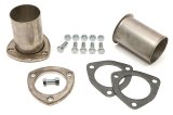 Hedman Header Reducers with 2.5 Inch Outlet 22105 Reducers, 2.50 in. Inlet, 2.50 in. Outlet, 3-Bolt Flange, Stainless Steel, Natural, Includes, Flanges, Gaskets, Hardware, Kit thumbnail 3