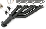 Hedman LS Engine Swap Black Maxx Headers 62723 Headers, Mid-Length, 304 Stainless Steel, Ceramic Coated, Chevrolet, Pontiac, Gen III/IV LS, Pair thumbnail 3