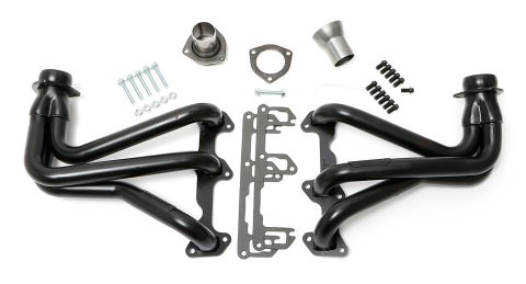 Hedman Street Headers 68410 Headers, Street, Long Tube, Steel, Temporary Paint, Buick, Chevy, Oldsmobile, Pontiac, 3.8L/231, Pair thumbnail 9