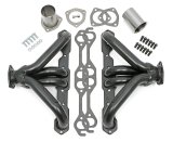 Hedman Traditional Block Hugger Headers for 1923-1949 STREET ROD - 68400 Headers, Traditional, Hugger, Steel, Temporary Paint, Chevy, Small Block, Pair thumbnail 2