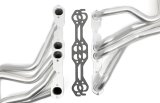 Hedman Elite Extreme-Duty Headers 68468 Headers, Extreme-Duty, Long Tube, Steel, Silver Ceramic Coated, Chevy, Pontiac, 5.0L, 5.7L, Pair thumbnail 3