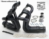 Hedman Street Headers 66281 Headers, Street, Long Tube, Side Mount, Steel, Silver Ceramic Coated, Chevy, 305, 327, 350, Pair thumbnail 3