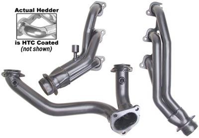 Hedman Street Headers 89406 Headers, Street, Mid-Length, Steel, Silver Ceramic Coated, Ford, 4.0L, Kit thumbnail 3
