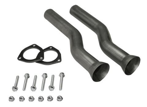 Hedman Universal Header X-Tensions 18700 Collector Extensions, 3.0 in. Ball and Socket Style Flange, 2.50 in. Pipe, Pair