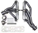 Hedman Elite Extreme-Duty Headers 61643 Headers, Extreme-Duty, Mid-Length, Steel, Black Ceramic Coated, Chevy, Oldsmobile, Pontiac, Pair thumbnail 3