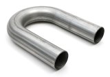 Hedman 180 Degree Mandrel Bends 2 Inch Steel Exhaust Pipe 29065 Tubing, Degree, Bend, in. Diameter, 3.00 in. Radius, 16-Gauge, Steel, Aluminized, Each thumbnail 2