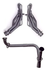 Hedman Street Headers 69471 Headers, Street, Mid-Length, Steel, Temporary Paint, Chevy, GMC, 5.0L, 5.7L, Pair thumbnail 3
