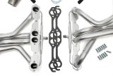 Hedman Elite Extreme-Duty Headers 69831 Headers, Extreme-Duty, Long Tube, Steel, Silver Ceramic Coated, Chevy, GMC, Small Block, Pair thumbnail 3