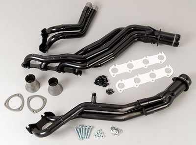 Hedman Street Headers for 1996-2004 MUSTANG - 88690 Headers, Street, Long Tube Stepped, Steel, Temporary Paint, Ford, 4.6L, Pair thumbnail 8