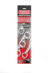 Hedman Header Gaskets for 1988-1991 PRELUDE - 27130 Exhaust Gasket, Header, Acrylic Bound Paper, White, Stock Port, use on Acura®/Honda®, Each thumbnail 2