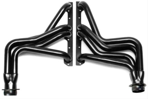 Hedman Street Headers for 1984-1991 CORVETTE - 68440 Headers, Street, Long Tube, Steel, Painted, Chevy, Small Block, Pair thumbnail 3