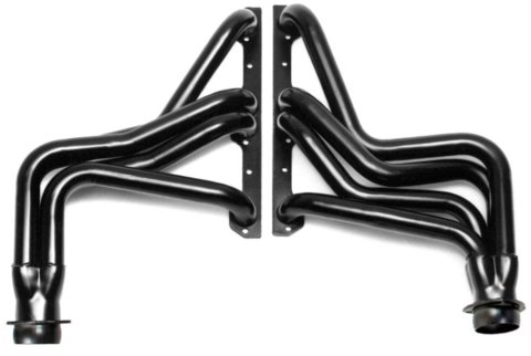 Hedman Street Headers for 1984-1991 CORVETTE - 68440 Headers, Street, Long Tube, Steel, Painted, Chevy, Small Block, Pair thumbnail 4