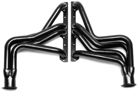 Hedman Street Headers for 1984-1991 CORVETTE - 68440 Headers, Street, Long Tube, Steel, Painted, Chevy, Small Block, Pair thumbnail 5