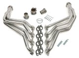 Hedman Street Headers 66117 Headers, Street, Long Tube, Steel, Silver Ceramic Coated, Chevy, GMC, Big Block, Pair thumbnail 1