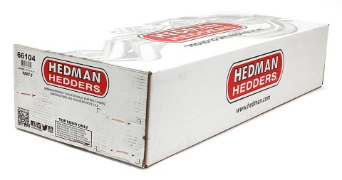 Hedman Street Headers 66104 Headers, Street, Long Tube, Steel, Silver Ceramic Coated, Chevy, Small Block, Pair thumbnail 1