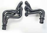Hedman Street Headers 58073 Headers, Street, Long Tube, Steel, Black Ceramic Coated, Oldsmobile, Pair thumbnail 6