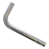 Hedman 90 Degree Mandrel Bends 1.75 Inch Steel Exhaust Pipe 29012 Tubing, Degree, Bend, 1 3/4 in. Diameter, 3.00 in. Radius, 16-Gauge, Steel, Natural, Each thumbnail 1