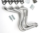 Hedman Elite Extreme-Duty Headers 89348 Headers, Extreme-Duty, Long Tube, Steel, Silver Ceramic Coated, Ford, 460, Pair thumbnail 1