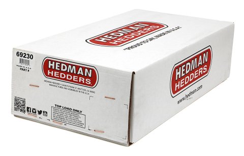 Hedman Street Headers 69230 Headers, Street, Long Tube, Steel, Temporary Paint, Chevy, GMC, Small Block, Pair thumbnail 4