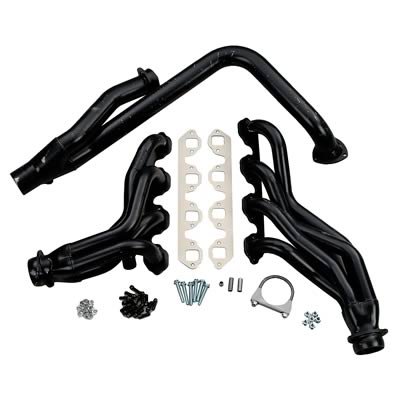 Hedman Street Headers for 1988-1996 F-250, 1988-1997 F-350 - 89510 Headers, Street, Mid-Length, Steel, Temporary Paint, Ford, 7.5L, Kit thumbnail 7