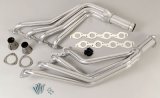 Hedman Street Headers 68256 Headers, Street, Long Tube, Steel, Silver Ceramic Coated, Chevy, Big Block, Pair thumbnail 4