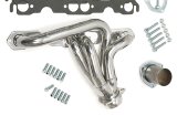 Hedman Specialty and Engine Swap Headers for 1972-1983 CJ5, 1976-1986 CJ7 - 69676 Headers, Swap, Mid-Length, Steel, Silver Ceramic Coated, Jeep, Chevy Small Block, Pair thumbnail 4