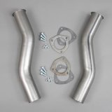 Hedman Universal Header X-Tensions 18715 Exhaust Pipe Extension; X-Tension; Exhaust Pipe Extension; Uni-Fit; 2.5 in. Tube; 2.5 in. Flanges thumbnail 2