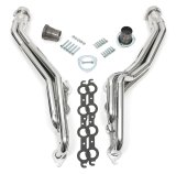 Hedman Street Headers 69056 Headers, LS Swap, Full-Length, Steel, Silver Ceramic Coated, Chevrolet, GMC, Pair thumbnail 1