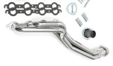 Hedman Street Headers 69056 Headers, LS Swap, Full-Length, Steel, Silver Ceramic Coated, Chevrolet, GMC, Pair thumbnail 5