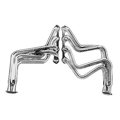 Hedman Elite Extreme-Duty Headers 89278 Headers, Extreme-Duty, Long Tube, Steel, Silver Ceramic Coated, Ford, 351W, Pair thumbnail 7