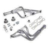 Hedman Street Headers 28156 Headers, Street, Long Tube, Steel, Silver Ceramic Coated, Pontiac, 326-455, Pair thumbnail 4