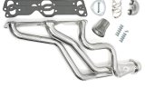 Hedman Street Headers 28146 Headers, Street, Long Tube Stepped, Steel, Silver Ceramic Coated, Pontiac, 326-455, Pair thumbnail 6