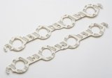 Hedman Header Gaskets 27470 Exhaust Gaskets, Header, High-Temperature, Round Port, Chevy, GMC, Hummer, Pontiac, LS, Pair thumbnail 2