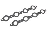 Hedman Header Gaskets 27470 Exhaust Gaskets, Header, High-Temperature, Round Port, Chevy, GMC, Hummer, Pontiac, LS, Pair thumbnail 3